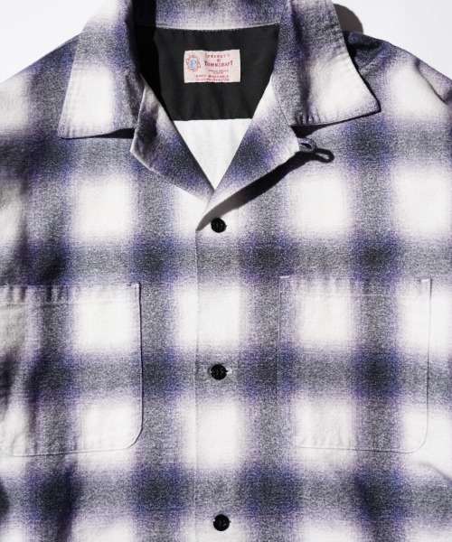 TOWNCRAFT（タウンクラフト）の「TOWNCRAFT / タウンクラフト PRINTED COTTON NEL OMBRE CHECK SHIRT プリンテッド コットンネル オンブレチェック シャツ（シャツ/ブラウス・メンズ・ホワイト/パープル/グレー・MEDIUM/LARGE/X-LARGE）」の19枚目の写真