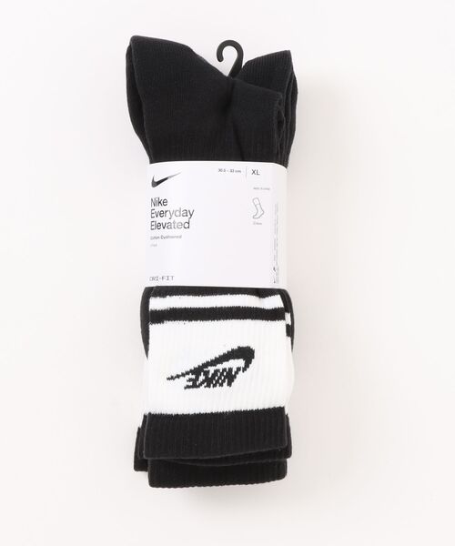 NIKE(ナイキ)の「《NIKEアパレル》UNKEDELVDCRW3PFTAST-144(ソックス/靴下・メンズ・ホワイト×ブラック/ブラック×ホワイト・21-23/23-25/25-27/27-29)」の2枚目の写真