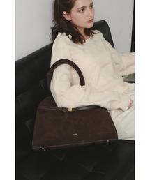 nunela（ヌネラ）の「Suede Belt Boston【No.15】（ボストンバッグ）」