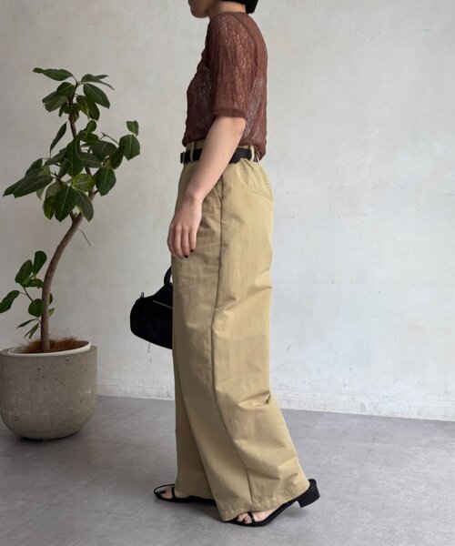 Jena espace merveilleux(ジェナ エスパスメルヴェイユ)の「【PalinkA/パリンカ】2タックパンツ(その他パンツ・レディース・ベージュ/アイボリー・FREE)」の17枚目の写真