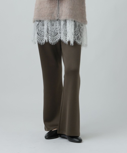 LEPSIM(レプシィム)の「ソフトドレープパンツAW 1068716(その他パンツ・レディース・ブラウン/チャコールグレー/ブラック・FREE/TALL)」の3枚目の写真