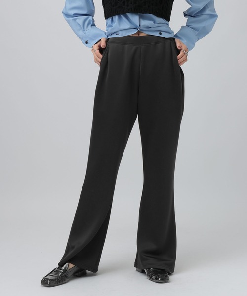 LEPSIM(レプシィム)の「ソフトドレープパンツAW 1068716(その他パンツ・レディース・ブラウン/チャコールグレー/ブラック・FREE/TALL)」の2枚目の写真
