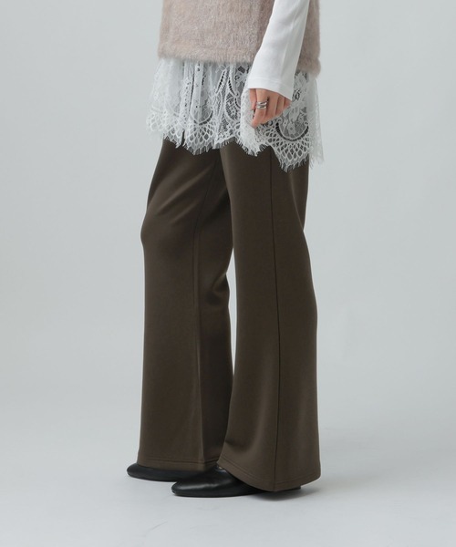 LEPSIM(レプシィム)の「ソフトドレープパンツAW 1068716(その他パンツ・レディース・ブラウン/チャコールグレー/ブラック・FREE/TALL)」の5枚目の写真