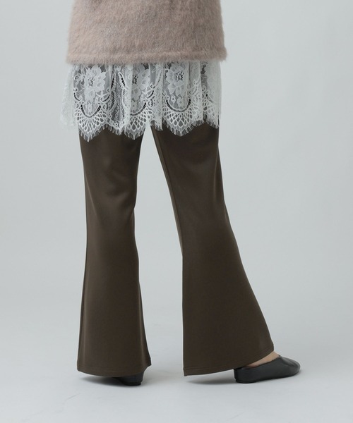 LEPSIM(レプシィム)の「ソフトドレープパンツAW 1068716(その他パンツ・レディース・ブラウン/チャコールグレー/ブラック・FREE/TALL)」の6枚目の写真