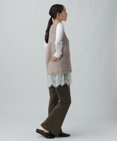 LEPSIM(レプシィム)の「ソフトドレープパンツAW 1068716(その他パンツ・レディース・ブラウン/チャコールグレー/ブラック・FREE/TALL)」の8枚目の写真