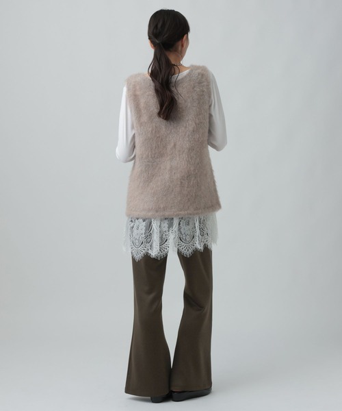 LEPSIM(レプシィム)の「ソフトドレープパンツAW 1068716(その他パンツ・レディース・ブラウン/チャコールグレー/ブラック・FREE/TALL)」の9枚目の写真