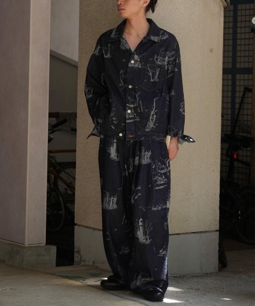 SHINYAKOZUKA(シンヤコヅカ)の「SHINYA KOZUKA/シンヤコズカ/city baggy(デニムパンツ・メンズ・その他4・M)」の2枚目の写真