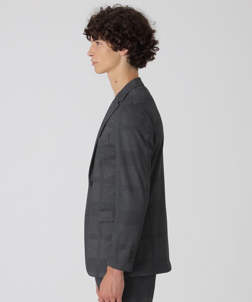 BLACK LABEL CRESTBRIDGE(ブラックレーベル・クレストブリッジ)の「ダブルフェイスシャドーチェックジャケット(その他アウター・メンズ・ネイビー/グレー系その他・S/XL/L/M)」の9枚目の写真