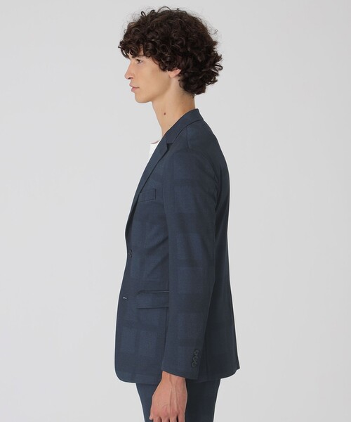 BLACK LABEL CRESTBRIDGE(ブラックレーベル・クレストブリッジ)の「ダブルフェイスシャドーチェックジャケット(その他アウター・メンズ・ネイビー/グレー系その他・S/XL/L/M)」の16枚目の写真