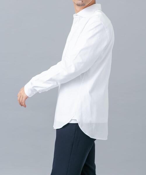 URBAN RESEARCH ROSSO MEN(アーバンリサーチロッソメン)の「『イージーケア / 防シワ』ハイパフォーマンス スーパーストレッチSWシャツ(シャツ/ブラウス・メンズ・ブルー/ホワイト/グレー・SMALL/MEDIUM/LARGE/X-LARGE)」の5枚目の写真