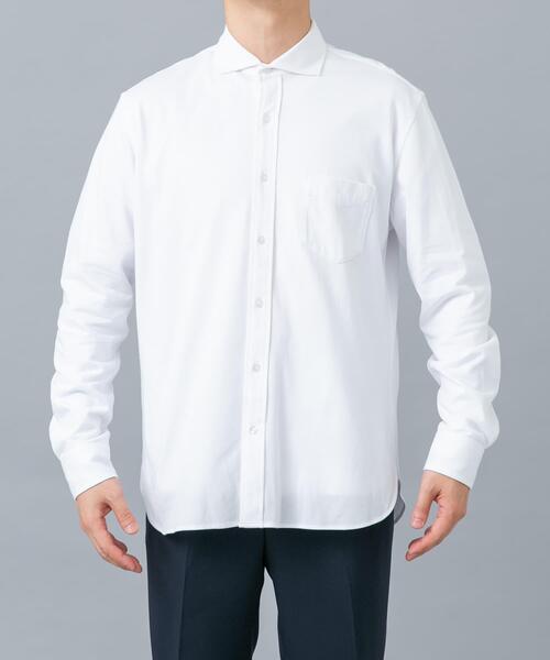 URBAN RESEARCH ROSSO MEN(アーバンリサーチロッソメン)の「『イージーケア / 防シワ』ハイパフォーマンス スーパーストレッチSWシャツ(シャツ/ブラウス・メンズ・ブルー/ホワイト/グレー・SMALL/MEDIUM/LARGE/X-LARGE)」の8枚目の写真