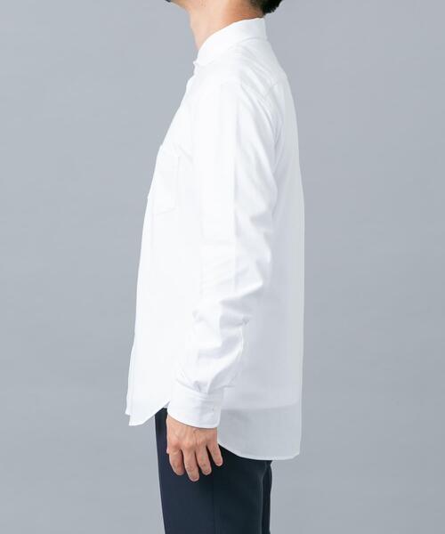 URBAN RESEARCH ROSSO MEN(アーバンリサーチロッソメン)の「『イージーケア / 防シワ』ハイパフォーマンス スーパーストレッチSWシャツ(シャツ/ブラウス・メンズ・ブルー/ホワイト/グレー・SMALL/MEDIUM/LARGE/X-LARGE)」の9枚目の写真