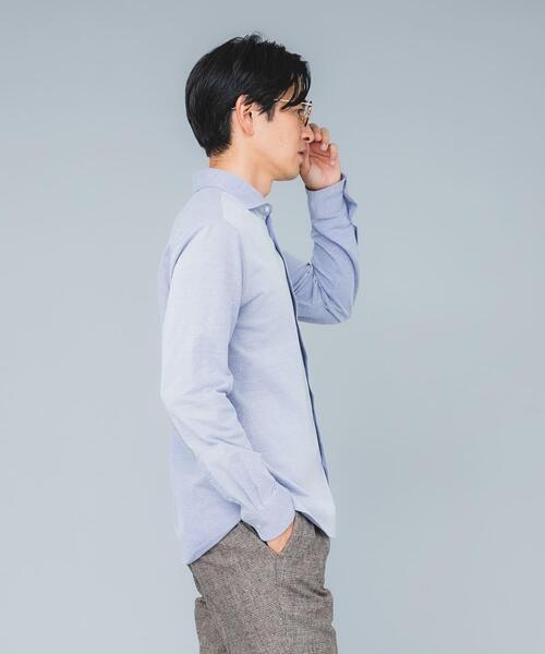 URBAN RESEARCH ROSSO MEN(アーバンリサーチロッソメン)の「『イージーケア / 防シワ』ハイパフォーマンス スーパーストレッチSWシャツ(シャツ/ブラウス・メンズ・ブルー/ホワイト/グレー・SMALL/MEDIUM/LARGE/X-LARGE)」の21枚目の写真