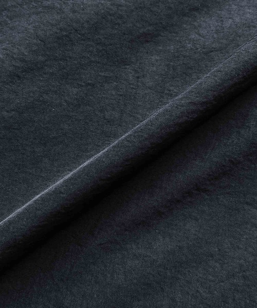 ELFRANK(エルフランク)の「【2026AW】【M~Lサイズ展開】オーバーサイズ中綿シャツジャケット 洗える《着用動画あり》(シャツ/ブラウス・レディース・ネイビー/ブルー・M/L)」の4枚目の写真
