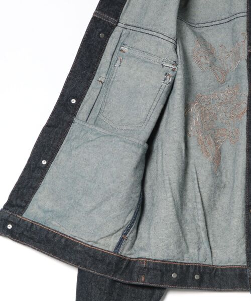 ALLSAINTS(オールセインツ)の「UNION TIGRES JKT(デニムジャケット・メンズ・インディゴブルー・S/M/L/XS)」の8枚目の写真