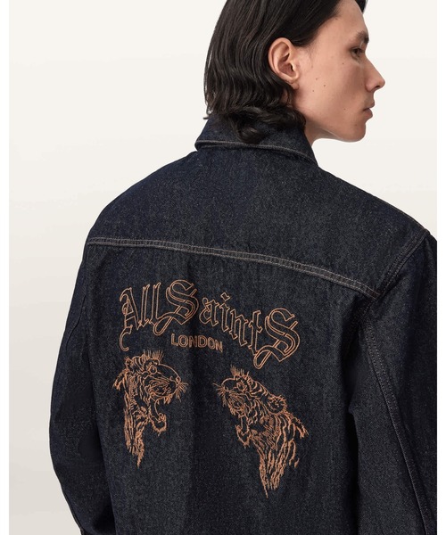 ALLSAINTS(オールセインツ)の「UNION TIGRES JKT(デニムジャケット・メンズ・インディゴブルー・S/M/L/XS)」の7枚目の写真