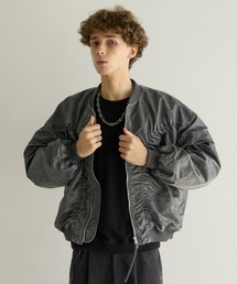 PBLIM（ページボーイリム）の「《UNISEX》ギャザーミリタリーブルゾン（ブルゾン）」