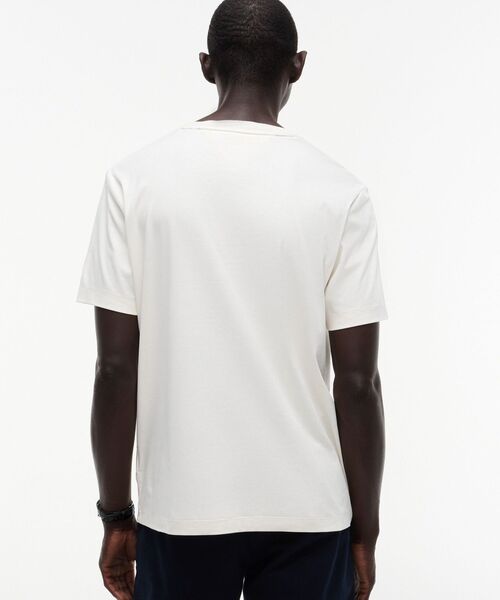 TOMMY HILFIGER(トミーヒルフィガー)の「クレストポケットフルイドコットンTシャツ(Tシャツ/カットソー・メンズ・ピンク/ホワイト・SMALL/X-LARGE/MEDIUM)」の5枚目の写真