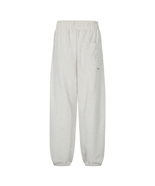 PLEASENOFOLLOW(プリーズノーフォロー)の「New Hailey Jogger (Oatmeal)(スウェットパンツ・レディース・その他・FREE)」の4枚目の写真