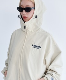 Stand neck hoodie jacket / スタンドネックフーディージャケット