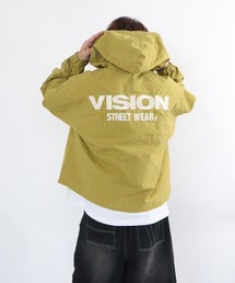 VISION STREET WEAR（ヴィジョンストリートウェア）の「Stand neck hoodie jacket / スタンドネックフーディージャケット（ブルゾン）」