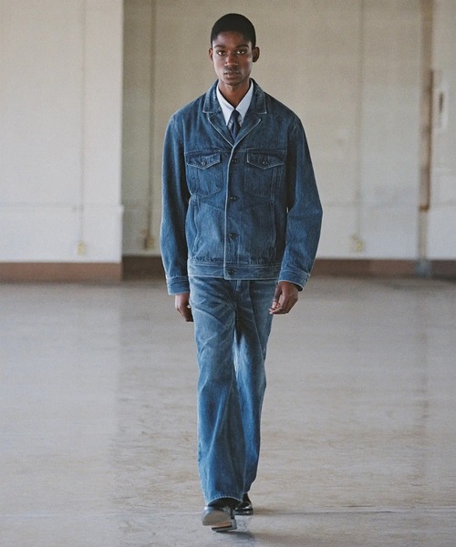 STUDIOUS(ステュディオス)の「TRACKER JACKET(ブルゾン・メンズ・ブラック/ダークインディゴブルー・2/3)」の4枚目の写真