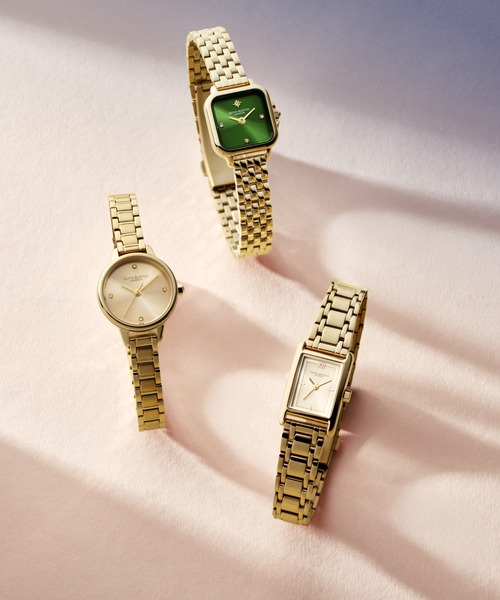 OLIVIA BURTON(オリビアバートン)の「「OLIVIA BURTON/オリビアバートン」クラシック - ミニ ゴールド ブレスレット(アナログ腕時計・レディース・ゴールド・FREE)」の3枚目の写真
