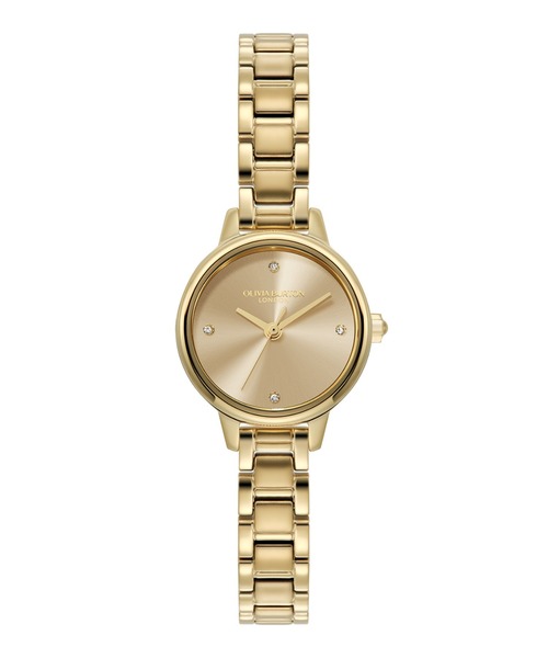 OLIVIA BURTON(オリビアバートン)の「「OLIVIA BURTON/オリビアバートン」クラシック - ミニ ゴールド ブレスレット(アナログ腕時計・レディース・ゴールド・FREE)」の5枚目の写真