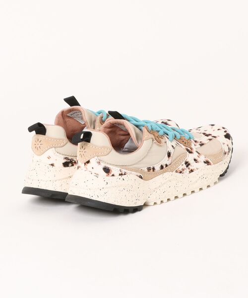 go slow caravan（ゴースローキャラバン）の「Flower MOUNTAIN/フラワーマウンテン　WAVES（スニーカー・メンズ・ベージュ/カーキ・24.5cm/24cm/23.5cm/28cm/26.5cm/26cm/25cm/23cm/27.5cm）」の3枚目の写真