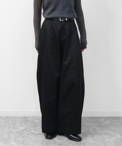 THE CELL.(ザセルドット)の「コクーンワイドパンツ COCOON WIDE PANTS(その他パンツ・レディース・ブラック/ブラウン・FREE)」の4枚目の写真