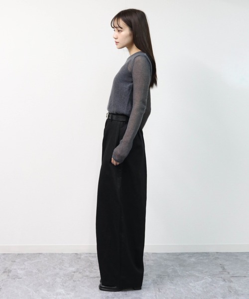 THE CELL.(ザセルドット)の「コクーンワイドパンツ COCOON WIDE PANTS(その他パンツ・レディース・ブラック/ブラウン・FREE)」の8枚目の写真