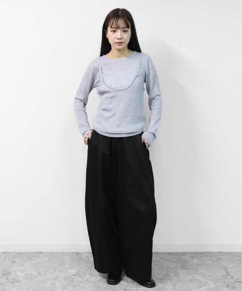 THE CELL.(ザセルドット)の「コクーンワイドパンツ COCOON WIDE PANTS(その他パンツ・レディース・ブラック/ブラウン・FREE)」の20枚目の写真