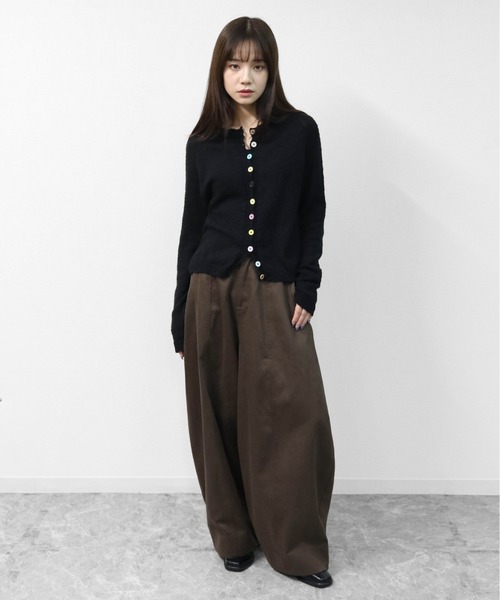 THE CELL.(ザセルドット)の「コクーンワイドパンツ COCOON WIDE PANTS(その他パンツ・レディース・ブラック/ブラウン・FREE)」の22枚目の写真