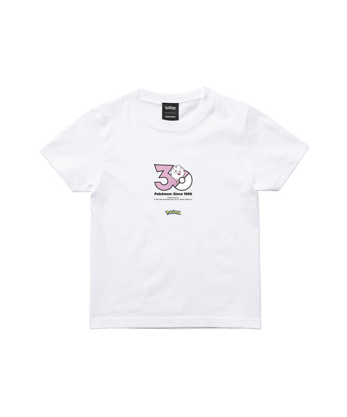 ZOZOSPOT(ゾゾスポット)の「Pokemon 30th Anniversary 1025 T-shirt 「ペロッパフ」(Tシャツ/カットソー・レディース・ホワイト・SMALL/MEDIUM/LARGE/X-LARGE/XX-LARGE/XXX-LARGE/100cm/110cm/120cm/130cm/140cm/150cm/160cm)」の2枚目の写真