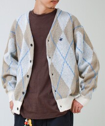 【実績品番/UNISEX】【BHPC】モヘヤタッチニットカーディガン
