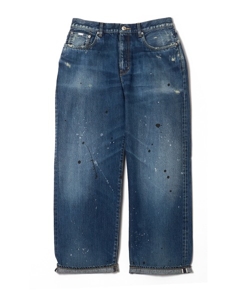 CRIMIE(クライミー)の「BORN FREE WIDE LUXURY SELVEDGE GARAGE USED JEANS - INDIGO MADE IN JAPAN(デニムパンツ・メンズ・インディゴブルー・XXL/XL/L/M/S)」の3枚目の写真