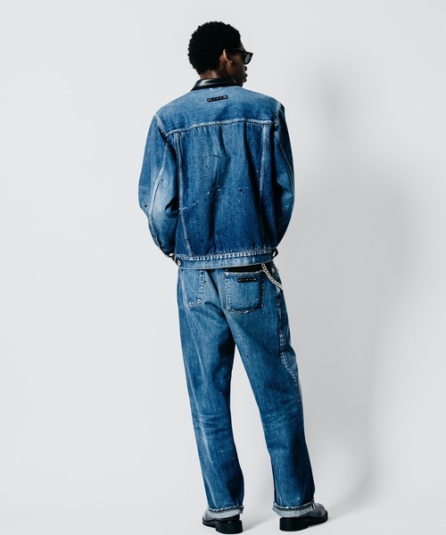 CRIMIE(クライミー)の「BORN FREE WIDE LUXURY SELVEDGE GARAGE USED JEANS - INDIGO MADE IN JAPAN(デニムパンツ・メンズ・インディゴブルー・XXL/XL/L/M/S)」の15枚目の写真