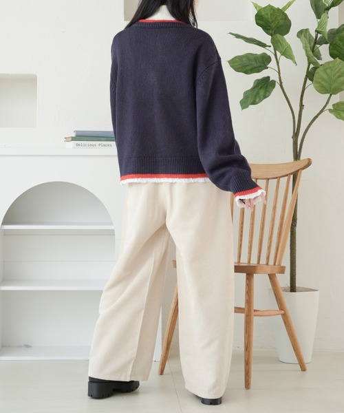 kutir(クティール)の「コーデュロイワイドイージーパンツ(その他パンツ・レディース・ブラック/ブラウン/アイボリー/グリーン/ブルー/ブラック系その他・SMALL/MEDIUM)」の12枚目の写真