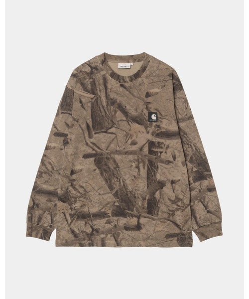 Carhartt WIP(カーハートダブリューアイピー)の「L/S Feather Tree T-Shirt(Tシャツ/カットソー・メンズ・カモフラージュ・SMALL/MEDIUM/LARGE)」の4枚目の写真