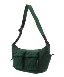 キウ KiU SQUARE PADDED W-POCKET SHOULDER BAG