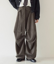 PBLIM（ページボーイリム）の「《UNISEX》ウエストベルトスラックス（スラックス）」