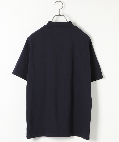 RAGEBLUE（レイジブルー）の「40/2モックネックポケT半袖/717235（Tシャツ/カットソー・メンズ・ホワイト/ネイビー/グレー・MEDIUM/LARGE）」の12枚目の写真