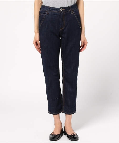 LBC(エルビーシー)の「ピュアインディゴクロプトパンツ (デニムパンツ・レディース・ダークネイビー/ネイビー/ダークブルー・SMALL/LARGE/MEDIUM)」の9枚目の写真