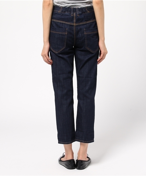 LBC(エルビーシー)の「ピュアインディゴクロプトパンツ (デニムパンツ・レディース・ダークネイビー/ネイビー/ダークブルー・SMALL/LARGE/MEDIUM)」の5枚目の写真