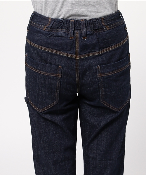 LBC(エルビーシー)の「ピュアインディゴクロプトパンツ (デニムパンツ・レディース・ダークネイビー/ネイビー/ダークブルー・SMALL/LARGE/MEDIUM)」の7枚目の写真