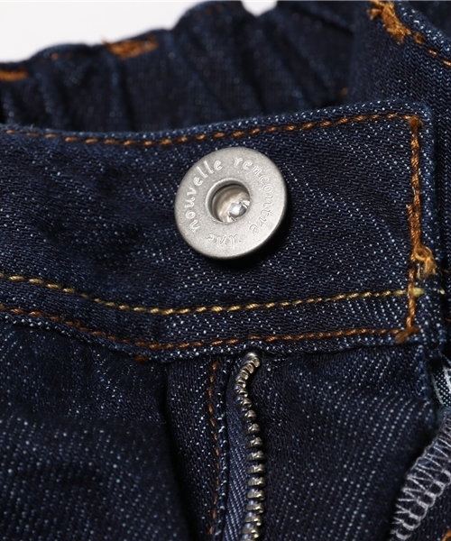 LBC(エルビーシー)の「ピュアインディゴクロプトパンツ (デニムパンツ・レディース・ダークネイビー/ネイビー/ダークブルー・SMALL/LARGE/MEDIUM)」の13枚目の写真