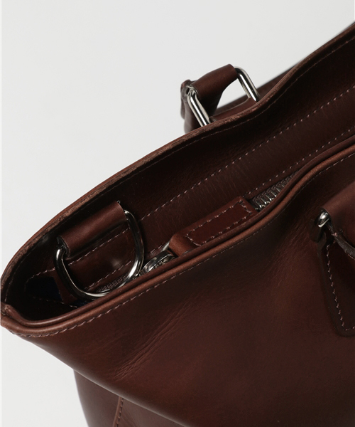 【希少】ブルックスブラザーズ ビジネスバッグ オールレザー 2way ブラウン BROOKS BROTHERS（ブルックスブラザーズ）の「フルグレインレザー