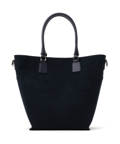 STUDIOUS（ステュディオス）の「STUDIOUS スウェードライクバケツトートBAG（トートバッグ・レディース・ブラウン/ネイビー・FREE）」の14枚目の写真