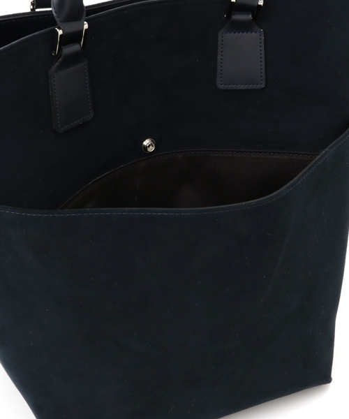 STUDIOUS（ステュディオス）の「STUDIOUS スウェードライクバケツトートBAG（トートバッグ・レディース・ブラウン/ネイビー・FREE）」の5枚目の写真