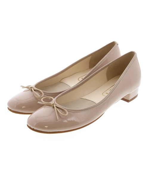 JELLY BEANS（ジェリービーンズ）の「【Made in Japan】【レイン対応】バレエレインパンプス(303-7006)JELLY BEANS(ジェリービーンズ)（レインシューズ・レディース・ベージュ/ブラック/ライトブルー/レッド/シルバー/グレイッシュベージュ・24/24.5/23.5/23/22.5）」の3枚目の写真